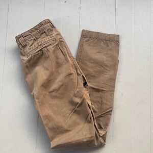 LL Bean slim straight chino pants